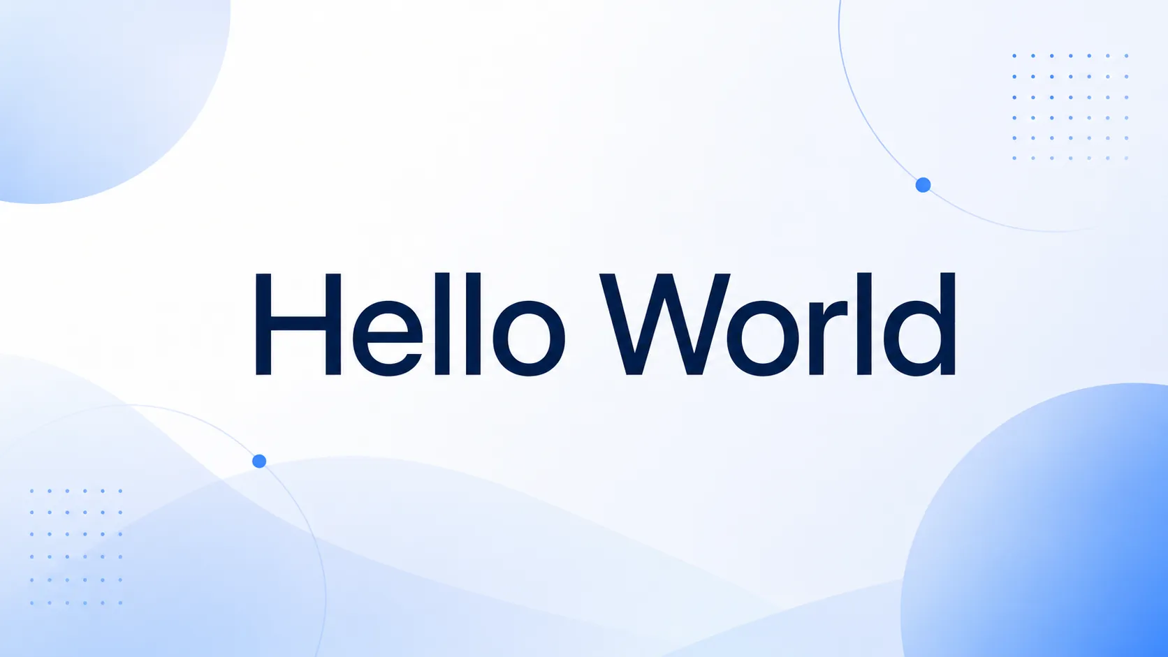 Hello World Cover Image